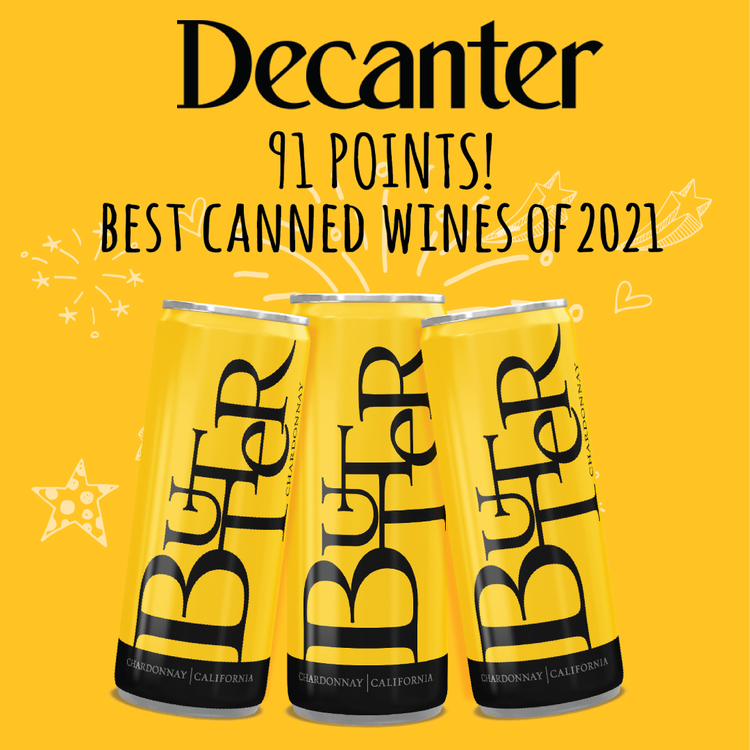 ButterCans Among Decanter's Best Canned Wines of 2021